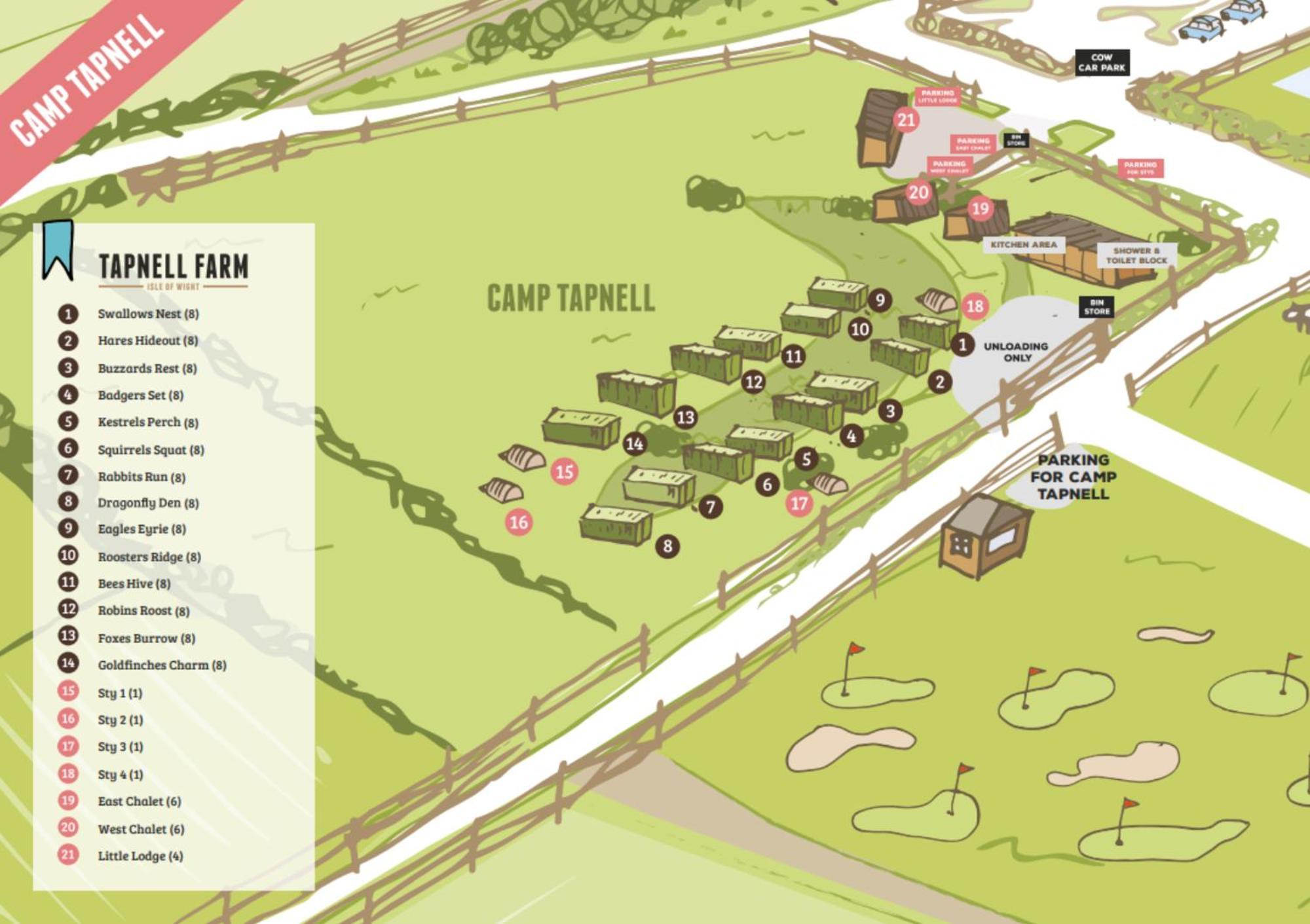 דירות יארמאות' 6 Squirrels Squat, Camp Tapnell מראה חיצוני תמונה